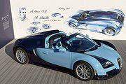 新舊傳奇同場，Bugatti首款傳奇限量車型正式現身圓石灘