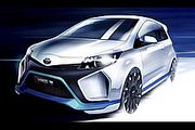 性能油電導入，Toyota Yaris Hybrid-R預告展演