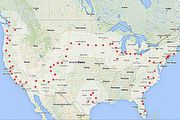 電力連通東西岸，Tesla SuperCharger充電網路橫跨美國