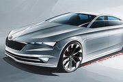 Škoda全新轎跑概念，VisionC預約日內瓦車展亮相