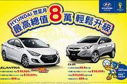 Hyundai世足熱，購車享優惠總價最高達8萬元