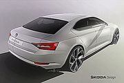 換個姿勢、再來一次，Škoda釋出第3代大改Superb設計圖