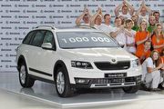 全新里程碑，Škoda第3代Octavia第100萬新車下線