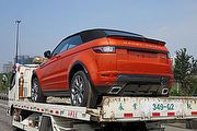 Range Rover Evoque Convertible國內間諜照網友捕獲，4月27日國內發表上市