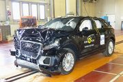 2016年Euro NCAP最後一輪撞擊測試，Audi Q2、Ford Edge、Hyundai Ioniq和Suzuki Ignis同獲滿分