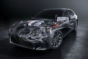 2017日內瓦車展：多段式油電複合動力系統搭載，Lexus新一代LS 500h動力規格釋出