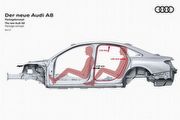 ASF車體搶先曝光，全新Audi A8預計2017年中登場