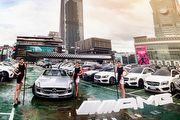 慶祝Mercedes-AMG成立50周年，車主齊聚臺北信義區、共享F1奧地利站狂熱夜