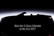 2017法蘭克福車展：小改款S-Class Cabriolet預告短片出爐，國內導入機率不高