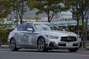 Nissan以Infiniti Q50搭載下一代Pro Pilot自動駕駛技術，進入東京市區道路測試