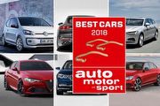 Volkswagen集團幾乎囊括所有冠軍，德國網友票選Best Cars 2018