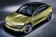 進軍電能領域，Škoda首款純電動SUV Coupe傳將於2020年登場