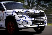 今年巴黎車展發表，Škoda Kodiaq RS挑戰「綠色地獄」單圈