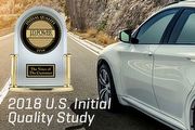 J.D.Power 2018美國新車品質調查(IQS)出爐，Hyundai集團一口氣包辦前3名