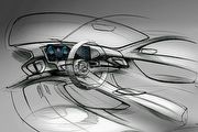 最快今年巴黎車展發表，M-Benz新款GLE內裝草圖亮相