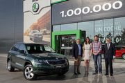 僅9年即達成、新世代家族功不可沒，Škoda慶祝第100萬輛SUV出廠
