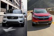 KBB公布2019新車購買選擇，Volvo XC40獲最佳新車推薦、Honda CR-V連莊最推薦中小型SUV