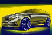 2019日內瓦車展：2022年底推出10多款電動車，Škoda Vision iV草圖展示