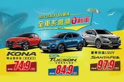 Hyundai現代汽車休旅FUN暑假 全車系享高額0利率