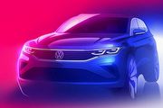 VW Tiguan電繪草圖曝光，今夏發表前預覽