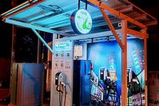 電動二輪充電站加入醇氫燃料能源！YES!來電與鐙鋒綠能合作快充站，新竹首先營運