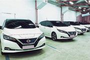 格上Go Smart組成Nissan Leaf電動計程車隊，線上叫車攜手Line Taxi