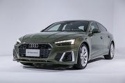 新色金屬軍裝綠、3車型建議售價230萬元起，小改款Audi A5 Sportback實車正式到港