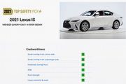 二度小改的Lexus IS終於在美國IIHS測試獲得Top Safety Pick+進階安全首選