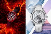 冰火交鋒，雅典錶發表鏤空X岩漿與Freak X冰川腕錶