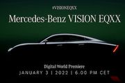 [U-EV]Mercedes-Benz Vision EQXX預約2022 CES，歐洲時間1月3日下午6點線上首演