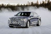 [U-EV] 續航可望突破600公里，Audi首度公布小改款e-tron S Sportback雪地測試照