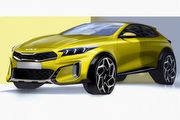 7月18日發表，新增油電混合動力與GT-Line車型，Kia釋出小改款XCeed設計圖