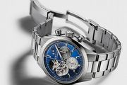 經典藍呈現氣質典雅樣貌，Zenith獻上Chronomster Open鏤空系列腕錶專賣店款式
