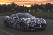[U-EV]維持軟頂敞篷設計、2023下半年發表，Maserati釋出首波新世代GranCabrio官方測試照