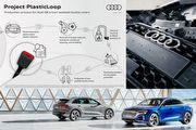 Audi「PlasticLoop」塑膠循環計畫，舊車廢棄零件續命，化身Q8 e-tron關鍵安全配備