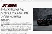 748匹綜效馬力BMW XM Label Red德國開放預訂，據悉國內確定導入但僅有少量配額