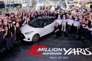 問世逾25年之際，Toyota宣佈Yaris車系迎來全球第1千萬輛下線