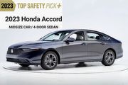 多項測試拿Good良好評價，IIHS公佈新世代Honda Accord成績，獲選Top Safety Pick+