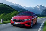 燈組及資訊娛樂系統升級、RS車型動力強化至265匹，Škoda小改款Octavia車系正式發表