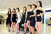 王婉霏代言，Hyundai車展模特兒搶先亮相