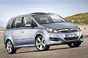 08年第二季引進，Opel小改Zafira動感亮相