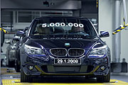 全新里程，BMW第500萬輛5系列誕生