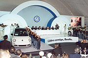 金龜新傳奇，VW歡慶第100萬輛New Beetle墨西哥下線