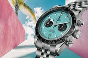 大膽色調躍動腕間，Tudor帝舵Black Bay Chrono系列添新色「火鶴藍色款」