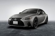 IS 300、IS 300h皆有F Sport Mode Black IV特式，日規Lexus IS推出新年式