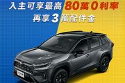 靈蛇報喜! 本月入主Toyota RAV4享「3萬配件金及最高80萬0利率優惠」