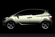 開門見喜，Opel Meriva Concept日內瓦車展前露臉