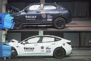 Tesla Model 3獲5星、Honda HR-V得4星，TNCAP公佈2025年第一季受測車款評測成績