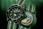 靈感源自海洋，Blancpain X Swatch推出全新錶款Green Abyss