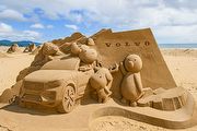 創造今夏熱門打卡聖地，Volvo首度於「2025 福隆國際沙雕藝術季」登場 